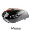 tanque gasolina italika dt150 clasica negro rojo