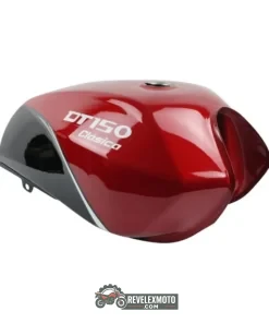 tanque de gasolina italika dt150 roja negro 2022